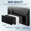 image:imageNilight Car Seat Back Organizer 2PCS Black PU Leather Universal  Cup Holder Tissue Box Removable Bucket Waterproof Multifunctional Storage Bag for Cars Vans SUVs MPVs Pickup TrucksBlack Leather1 Pc Middle Size