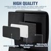 image:imageNilight Car Seat Back Organizer 2PCS Black PU Leather Universal  Cup Holder Tissue Box Removable Bucket Waterproof Multifunctional Storage Bag for Cars Vans SUVs MPVs Pickup TrucksBlack Oxford Fabric 2Pcs Middle Size