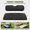 image:imageNilight Golf Cart Front Seat Cover 1PC Black Leather Club Car DS  Waterproof Leather No Staple Design All Season Protection Sun Scratch Resistant Cover Fits 19822000 Club Car DS19942013 EZGO TXTRXV BlackFront