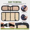 image:imageNilight Golf Cart Front Seat Cover 1PC Black Leather Club Car DS  Waterproof Leather No Staple Design All Season Protection Sun Scratch Resistant Cover Fits 19822000 Club Car DS19942013 EZGO TXTRXV Black FrontRear