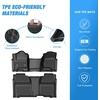 image:imageNilight TPE Floor Mats for Chevy Blazer 20192026  Cadillac XT5 GMC Acadia 2017 2018 2019 2020 2021 2022 2023 All Weather Custom Fit Heavy Duty Floor Liners20142018 Silverado GMC SierraCrew CabBench Seat