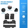 image:imageNilight TPE Floor Mats for Chevy Blazer 20192026  Cadillac XT5 GMC Acadia 2017 2018 2019 2020 2021 2022 2023 All Weather Custom Fit Heavy Duty Floor Liners20152020 Chevy Tahoe GMC Yukon