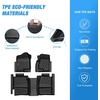 image:imageNilight TPE Floor Mats for Chevy Blazer 20192026  Cadillac XT5 GMC Acadia 2017 2018 2019 2020 2021 2022 2023 All Weather Custom Fit Heavy Duty Floor Liners19992007 Silverado GMC SierraExtended Cab
