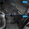 image:imageNilight TPE Floor Mats for Chevy Blazer 20192026  Cadillac XT5 GMC Acadia 2017 2018 2019 2020 2021 2022 2023 All Weather Custom Fit Heavy Duty Floor Liners20162020 Chevy Cruze