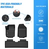 image:imageNilight TPE Floor Mats for Chevy Blazer 20192026  Cadillac XT5 GMC Acadia 2017 2018 2019 2020 2021 2022 2023 All Weather Custom Fit Heavy Duty Floor Liners20252026 Chevy Equinox GMC Terrain Fuel Model