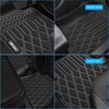image:imageNilight TPE Floor Mats for Chevy Blazer 20192026  Cadillac XT5 GMC Acadia 2017 2018 2019 2020 2021 2022 2023 All Weather Custom Fit Heavy Duty Floor Liners20192026 Silverado GMC SierraCrew CabBench Seat