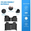 image:imageNilight TPE Floor Mats for Chevy Blazer 20192026  Cadillac XT5 GMC Acadia 2017 2018 2019 2020 2021 2022 2023 All Weather Custom Fit Heavy Duty Floor Liners20192026 Silverado GMC SierraCrew CabBench Seat