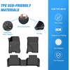 image:imageNilight TPE Floor Mats for Chevy Blazer 20192026  Cadillac XT5 GMC Acadia 2017 2018 2019 2020 2021 2022 2023 All Weather Custom Fit Heavy Duty Floor Liners20232026 Chevy Colorado GMC CanyonCrew cab