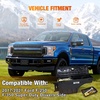 image:imageNilight Truck Bed Tool Box Left Drivers Side Truck Tool Box Fit for Ford F150 19992014 ABS Swing Case Truck Bed Storage Box with Lockable Lid Waterproof Wheel Well Toolbox BlackFor Ford F250350 20172021 Driver Side