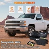 image:imageNilight Truck Bed Tool Box Left Drivers Side Truck Tool Box Fit for Ford F150 19992014 ABS Swing Case Truck Bed Storage Box with Lockable Lid Waterproof Wheel Well Toolbox BlackFor Silverado Sierra 20072018 Passenger Side