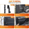 image:imageNilight Truck Bed Tool Box Left Drivers Side Truck Tool Box Fit for Ford F150 19992014 ABS Swing Case Truck Bed Storage Box with Lockable Lid Waterproof Wheel Well Toolbox BlackFor Ford F150 2015  2021 Driver Side