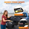 image:imageNilight Truck Bed Tool Box Left Drivers Side Truck Tool Box Fit for Ford F150 19992014 ABS Swing Case Truck Bed Storage Box with Lockable Lid Waterproof Wheel Well Toolbox BlackFor Silverado Sierra 20192020 Passenger Side