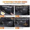 image:imageNilight Truck Bed Tool Box Left Drivers Side Truck Tool Box Fit for Ford F150 19992014 ABS Swing Case Truck Bed Storage Box with Lockable Lid Waterproof Wheel Well Toolbox BlackFor Dodge Ram 1500 2500 20022018 Passenger Side