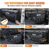 image:imageNilight Truck Bed Tool Box Left Drivers Side Truck Tool Box Fit for Ford F150 19992014 ABS Swing Case Truck Bed Storage Box with Lockable Lid Waterproof Wheel Well Toolbox BlackFor Ford F250350 20172021 Passenger Side