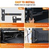 image:imageNilight Truck Bed Tool Box Left Drivers Side Truck Tool Box Fit for Ford F150 19992014 ABS Swing Case Truck Bed Storage Box with Lockable Lid Waterproof Wheel Well Toolbox BlackFor Toyota Tundra 20072021 DriverPassenger Side