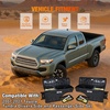 image:imageNilight Truck Bed Tool Box Left Drivers Side Truck Tool Box Fit for Ford F150 19992014 ABS Swing Case Truck Bed Storage Box with Lockable Lid Waterproof Wheel Well Toolbox BlackFor Toyota Tundra 20072021 DriverPassenger Side