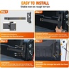 image:imageNilight Truck Bed Tool Box Left Drivers Side Truck Tool Box Fit for Ford F150 19992014 ABS Swing Case Truck Bed Storage Box with Lockable Lid Waterproof Wheel Well Toolbox BlackFor Dodge Ram 1500 2500 20022018 Passenger Side