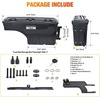 image:imageNilight Truck Bed Tool Box Left Drivers Side Truck Tool Box Fit for Ford F150 19992014 ABS Swing Case Truck Bed Storage Box with Lockable Lid Waterproof Wheel Well Toolbox BlackFor Ford F250350 20172021 Passenger Side