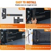 image:imageNilight Truck Bed Tool Box Left Drivers Side Truck Tool Box Fit for Ford F150 19992014 ABS Swing Case Truck Bed Storage Box with Lockable Lid Waterproof Wheel Well Toolbox BlackFor Silverado Sierra 20072018 Driver Side