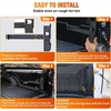image:imageNilight Truck Bed Tool Box Left Drivers Side Truck Tool Box Fit for Ford F150 19992014 ABS Swing Case Truck Bed Storage Box with Lockable Lid Waterproof Wheel Well Toolbox BlackFor Ford F150 19992014 Passenger Side