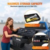 image:imageNilight Truck Bed Tool Box Left Drivers Side Truck Tool Box Fit for Ford F150 19992014 ABS Swing Case Truck Bed Storage Box with Lockable Lid Waterproof Wheel Well Toolbox BlackFor Ford F250350 19992016 Driver Side