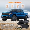 image:imageNilight Truck Bed Tool Box Left Drivers Side Truck Tool Box Fit for Ford F150 19992014 ABS Swing Case Truck Bed Storage Box with Lockable Lid Waterproof Wheel Well Toolbox BlackFor Ford F150 19992014 Passenger Side