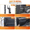 image:imageNilight Truck Bed Tool Box Left Drivers Side Truck Tool Box Fit for Ford F150 19992014 ABS Swing Case Truck Bed Storage Box with Lockable Lid Waterproof Wheel Well Toolbox BlackFor Ford F250350 20172021 Driver Side