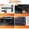 image:imageNilight Truck Bed Tool Box Left Drivers Side Truck Tool Box Fit for Ford F150 19992014 ABS Swing Case Truck Bed Storage Box with Lockable Lid Waterproof Wheel Well Toolbox BlackFor Toyota Tundra 2007  2021 Passenger Side