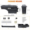 image:imageNilight Truck Bed Tool Box Left Drivers Side Truck Tool Box Fit for Ford F150 19992014 ABS Swing Case Truck Bed Storage Box with Lockable Lid Waterproof Wheel Well Toolbox BlackFor Ford F150 19992014 Passenger Side