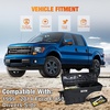 image:imageNilight Truck Bed Tool Box Left Drivers Side Truck Tool Box Fit for Ford F150 19992014 ABS Swing Case Truck Bed Storage Box with Lockable Lid Waterproof Wheel Well Toolbox BlackFor Ford F150 19992014 Driver Side