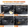 image:imageNilight Truck Bed Tool Box Left Drivers Side Truck Tool Box Fit for Ford F150 19992014 ABS Swing Case Truck Bed Storage Box with Lockable Lid Waterproof Wheel Well Toolbox BlackFor Toyota Tundra 20072021 DriverPassenger Side