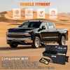 image:imageNilight Truck Bed Tool Box Left Drivers Side Truck Tool Box Fit for Ford F150 19992014 ABS Swing Case Truck Bed Storage Box with Lockable Lid Waterproof Wheel Well Toolbox BlackFor Silverado Sierra 20192020 Passenger Side