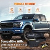 image:imageNilight Truck Bed Tool Box Left Drivers Side Truck Tool Box Fit for Ford F150 19992014 ABS Swing Case Truck Bed Storage Box with Lockable Lid Waterproof Wheel Well Toolbox BlackFor Ford F150 2015  2021 Driver Side