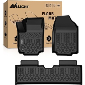image:imageNilight TPE Floor Mats for Chevy Blazer 20192026  Cadillac XT5 GMC Acadia 2017 2018 2019 2020 2021 2022 2023 All Weather Custom Fit Heavy Duty Floor Liners20252026 Chevy Equinox GMC Terrain Fuel Model
