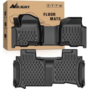 image:imageNilight TPE Floor Mats for Chevy Blazer 20192026  Cadillac XT5 GMC Acadia 2017 2018 2019 2020 2021 2022 2023 All Weather Custom Fit Heavy Duty Floor Liners20192026 SilveradoDouble CabBench Seat
