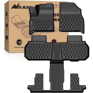 image:imageNilight TPE Floor Mats for Chevy Blazer 20192026  Cadillac XT5 GMC Acadia 2017 2018 2019 2020 2021 2022 2023 All Weather Custom Fit Heavy Duty Floor Liners20242026 Chevy Traverse GMC Acadia 7 Seats