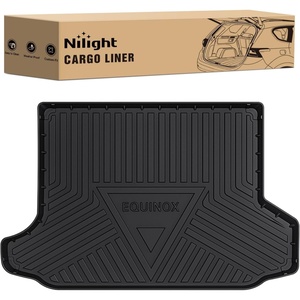 image:imageNilight TPE Floor Mats for Chevy Blazer 20192026  Cadillac XT5 GMC Acadia 2017 2018 2019 2020 2021 2022 2023 All Weather Custom Fit Heavy Duty Floor Liners20182024 Chevy Equinox GMC TerrainCargo Mat