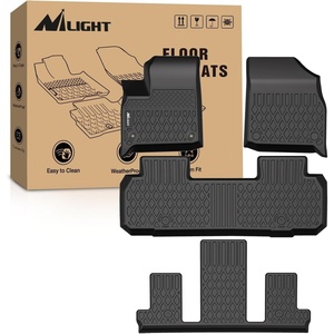 image:imageNilight TPE Floor Mats for Chevy Blazer 20192026  Cadillac XT5 GMC Acadia 2017 2018 2019 2020 2021 2022 2023 All Weather Custom Fit Heavy Duty Floor Liners20182025 Chevy Traverse Bucket Seat
