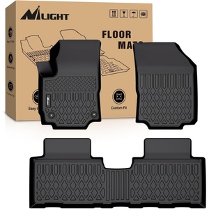 image:imageNilight TPE Floor Mats for Chevy Blazer 20192026  Cadillac XT5 GMC Acadia 2017 2018 2019 2020 2021 2022 2023 All Weather Custom Fit Heavy Duty Floor Liners20182024 Chevy Equinox GMC Terrain