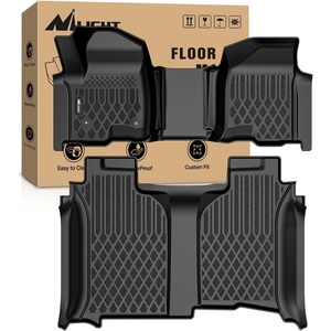 image:imageNilight TPE Floor Mats for Chevy Blazer 20192026  Cadillac XT5 GMC Acadia 2017 2018 2019 2020 2021 2022 2023 All Weather Custom Fit Heavy Duty Floor Liners20192026 Silverado GMC SierraCrew CabBench Seat