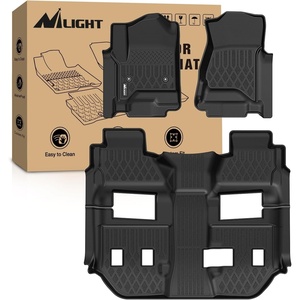image:imageNilight TPE Floor Mats for Chevy Blazer 20192026  Cadillac XT5 GMC Acadia 2017 2018 2019 2020 2021 2022 2023 All Weather Custom Fit Heavy Duty Floor Liners20152020 Suburban GMC YukonBucket Seat