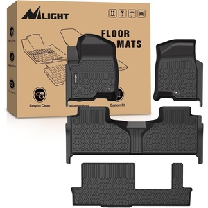 image:imageNilight TPE Floor Mats for Chevy Blazer 20192026  Cadillac XT5 GMC Acadia 2017 2018 2019 2020 2021 2022 2023 All Weather Custom Fit Heavy Duty Floor Liners20212026 Chevy Tahoe GMC YukonBench Seat
