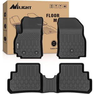 image:imageNilight TPE Floor Mats for Chevy Blazer 20192026  Cadillac XT5 GMC Acadia 2017 2018 2019 2020 2021 2022 2023 All Weather Custom Fit Heavy Duty Floor Liners20172023 Chevy Spark