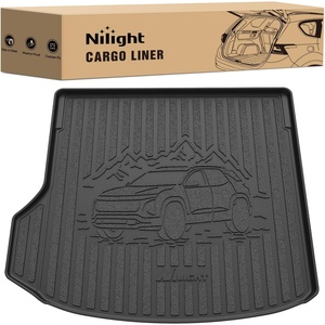 image:imageNilight TPE Floor Mats for Chevy Blazer 20192026  Cadillac XT5 GMC Acadia 2017 2018 2019 2020 2021 2022 2023 All Weather Custom Fit Heavy Duty Floor Liners20252027 Chevy Equinox EV Cargo Mat