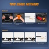 image:imageNilight 34 Round Marker Lights 10PCS White Side Bullet Clearance Light  304 Stainless Steel Bezel with IP68 Waterproof Hardwired Bright LEDs and 2 Wire Design for 12V Trailers Trucks Campers BoatsAmber 2Pcs 9LED