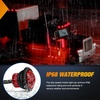 image:imageNilight 34 Round Marker Lights 10PCS White Side Bullet Clearance Light  304 Stainless Steel Bezel with IP68 Waterproof Hardwired Bright LEDs and 2 Wire Design for 12V Trailers Trucks Campers Boats10pcs 2Pin Red