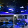 image:imageNilight 34 Round Marker Lights 10PCS White Side Bullet Clearance Light  304 Stainless Steel Bezel with IP68 Waterproof Hardwired Bright LEDs and 2 Wire Design for 12V Trailers Trucks Campers BoatsBlue 10Pcs