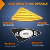 image:imageNilight Fender Side Marker Lights 2PCS for 20082021 Kenworth T660 T170  T270 T370 45LED Amber Len Waterproof Shock Resistant Easy Installation Plug and Play Front Clearance Flowing LightClear Amber 20082021 Kenworth T660 T170 T270