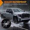 image:imageNilight Fender Side Marker Lights 2PCS for 20082021 Kenworth T660 T170  T270 T370 45LED Amber Len Waterproof Shock Resistant Easy Installation Plug and Play Front Clearance Flowing LightSmoked White 20202025 GMC Sierra 2500HD 3500HD