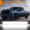 image:imageNilight Fender Side Marker Lights 2PCS for 20082021 Kenworth T660 T170  T270 T370 45LED Amber Len Waterproof Shock Resistant Easy Installation Plug and Play Front Clearance Flowing LightSmoked White 20202025 GMC Sierra 2500HD 3500HD